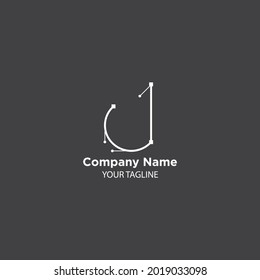 initial letter J Real estate logo template,abstract vector logo monogram template.EPS 10