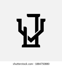 Jv Monogram Images Stock Photos Vectors Shutterstock