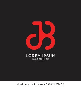 initial letter JB vector logo design. a unique, exclusive, elegant, professional, clean, simple, modern logo. It would be perfect for your company