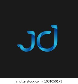 Initial Letter JD Logo Design