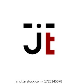 Initial letter JE graphic logo template,design element concept, isolated on white background.