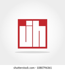 Initial Letter JH Logo Design