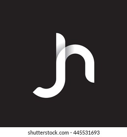 Initial Letter Jh Modern Linked Circle Stock Vector Royalty Free Shutterstock