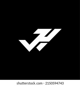 Initialbuchstaben JH Monogram Logo-Design