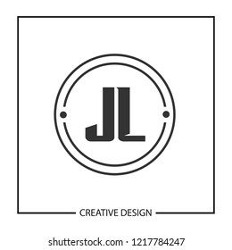 Initial Letter JL Logo Template Design