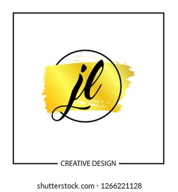 Initial Letter JL Logo Template Design