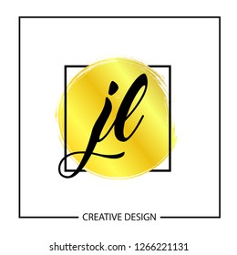 Initial Letter JL Logo Template Design