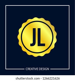 Initial Letter JL Logo Template Vector Design