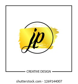 Initial Letter JP Logo Template Design