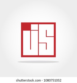 Initial Letter JS Logo Design