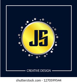 Initial Letter Js Logo Template Design Stock Vector (Royalty Free ...