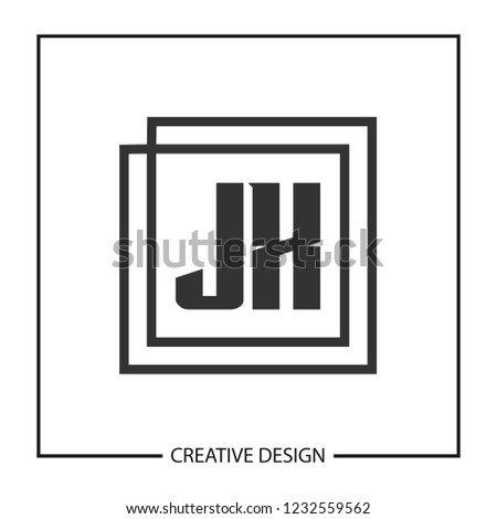 Initial Letter JX Logo template Design Vector illustration