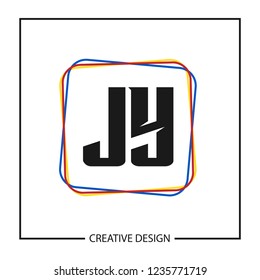 Initial Letter JY Logo Template Design