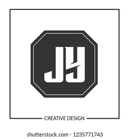 Initial Letter JY Logo Template Design