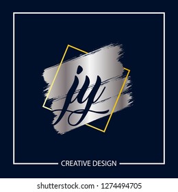 Initial Letter JY Logo Template Design