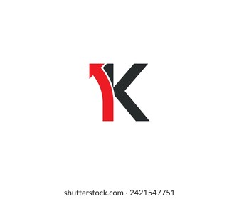 initial Letter K Arrow Logo Concept sign icon symbol Design Element. Consulting, Financial, Logistics Logotype. Vector illustration logo template