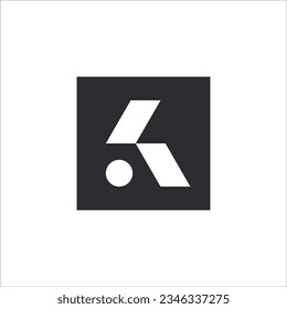 vector de diseño de logotipo de letra inicial k