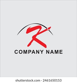 Initial letter k logo, k Logo design.