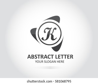 Initial Letter K logo Design Template Element For Business