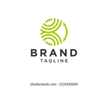 Initial Letter K and K Logo. Green Shape Geometric Arrow Style isolated on White Background. Usable for Business and Branding Logos. Flat Vector Logo Design Template Element.