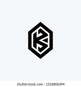initial letter of the K logo icon, inspiring logo designs for companies Vector