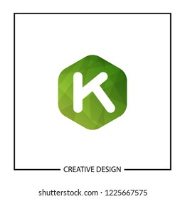 Initial Letter K Logo Template Vector Design