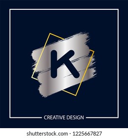 Initial Letter K Logo Template Vector Design