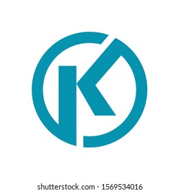 Initial Letter K Logo Template Vector Design