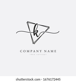 Initial Letter K Logo Vector EPS10