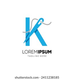 Letra inicial K Logo Diseño Icono vector Gráfico