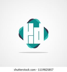 Initial Letter Kd Logo Template Stock Vector (Royalty Free) 1119825857 ...