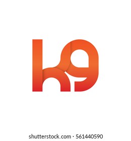Initial Letter KG Logo