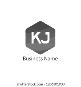 Initial Letter KJ Logo Template design
