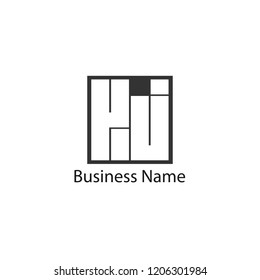 Initial Letter KJ Logo Template design
