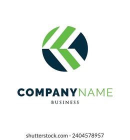 Initial Letter KK Icon Logo Design Template
