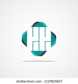 Initial Letter KK Logo Template