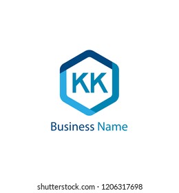 Initial Letter KK Logo Template Design