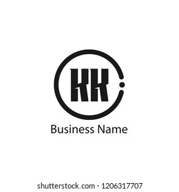 Initial Letter KK Logo Template Design