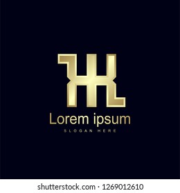 Initial Letter KK Logo Template Vector Design