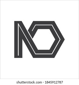 diseño del vector de logotipo de letra inicial ko o ok