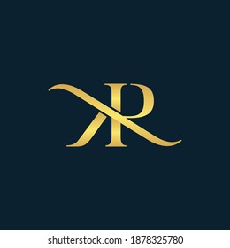 Letra inicial vector de diseño de logotipo de tipografía KR o RK