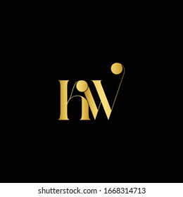 Initial Letter KW Logo Design vector Template. Creative Abstract KW Logo Vector Illustration