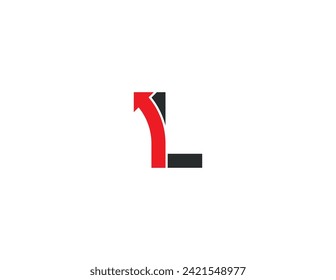 initial Letter L Arrow Logo Concept icon sign symbol Design Element. Consulting, Financial, Logistics Logotype. Vector illustration logo template