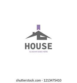 Initial Letter L House Real Estate Logo Design 