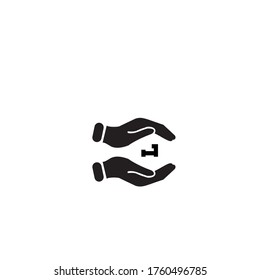 Initial Letter L Linked Uppercase Logo Black  Icon Design Template Element