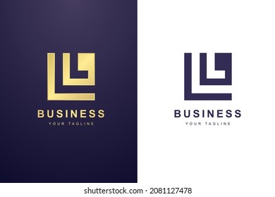 Initial Letter L Logo For Business or Media Company.