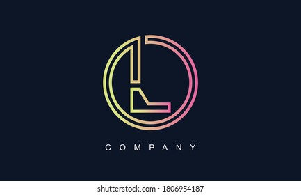 Initial Letter L Logo With Creative Modern Business Typography Vector Template. Creative Abstract Letter L Logo Design