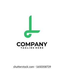 initial letter L logo design vector inspiration