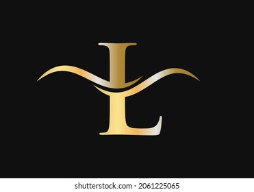 Initial Letter L Logo Design. L Letter Logo Design. Monogram L Fashion Logo