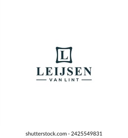 initial letter l logo design